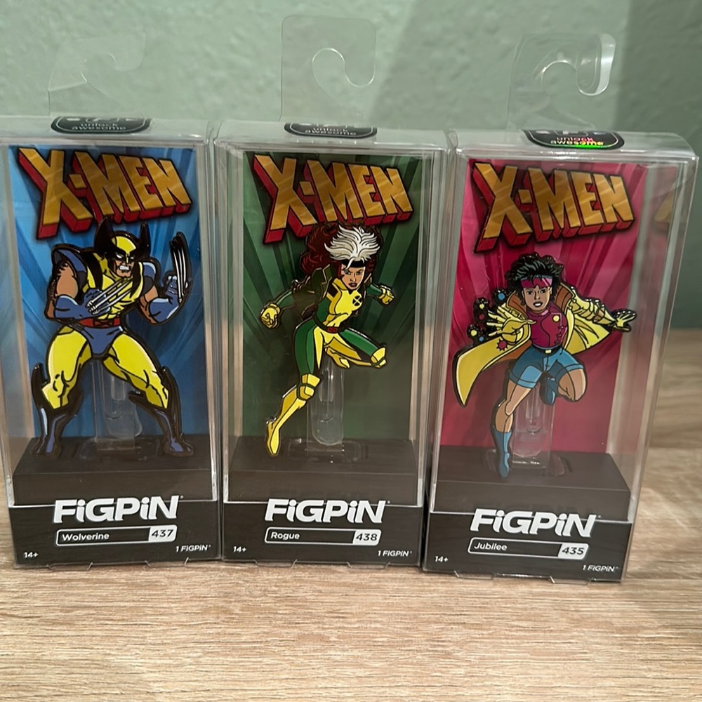 X-men figpins